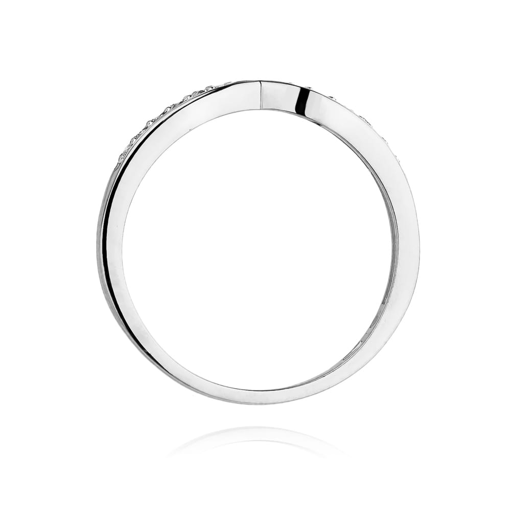Inel Aur 9K cu Diamante Naturale 0.10 ct