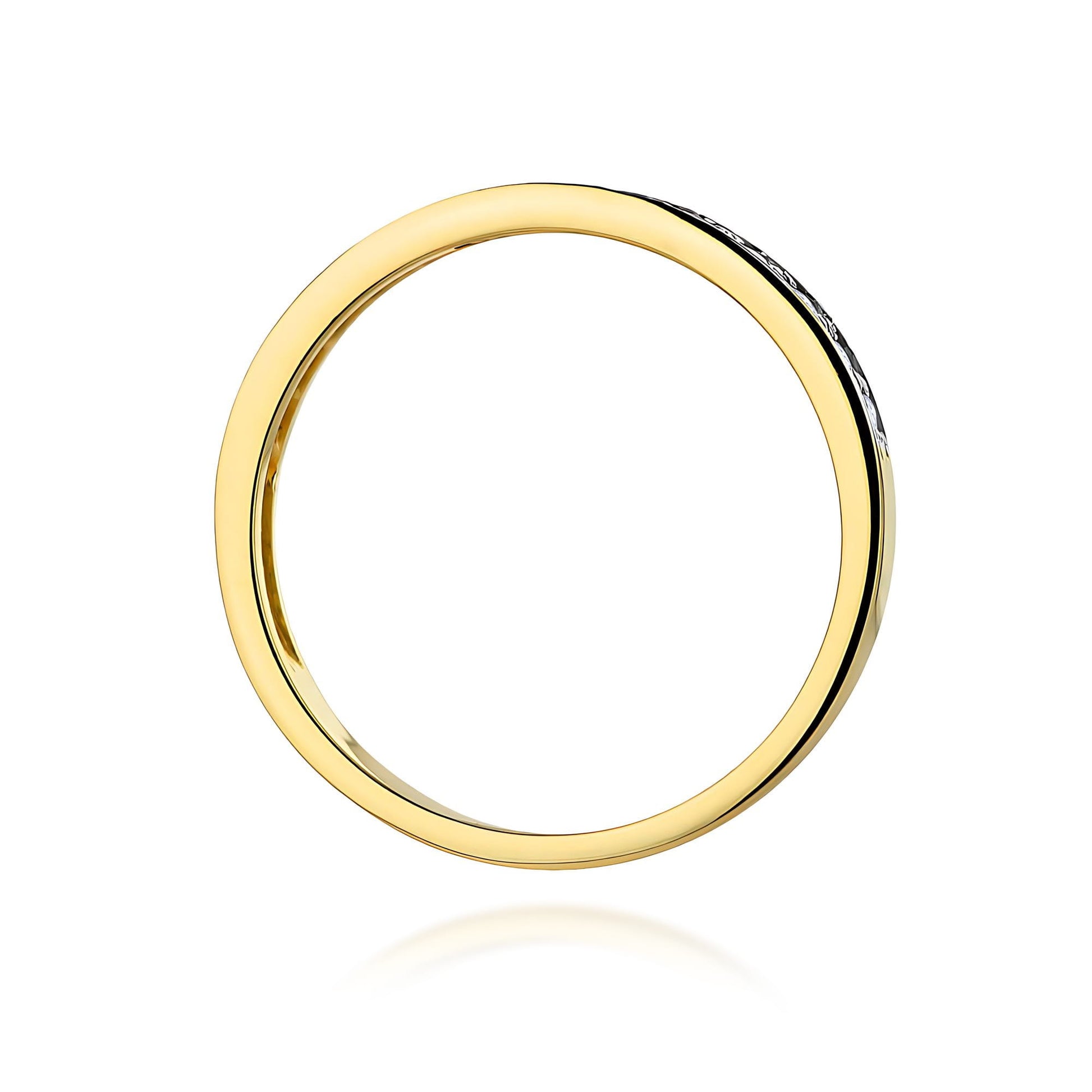 Inel Aur 9K cu Diamante Naturale 0.20 ct