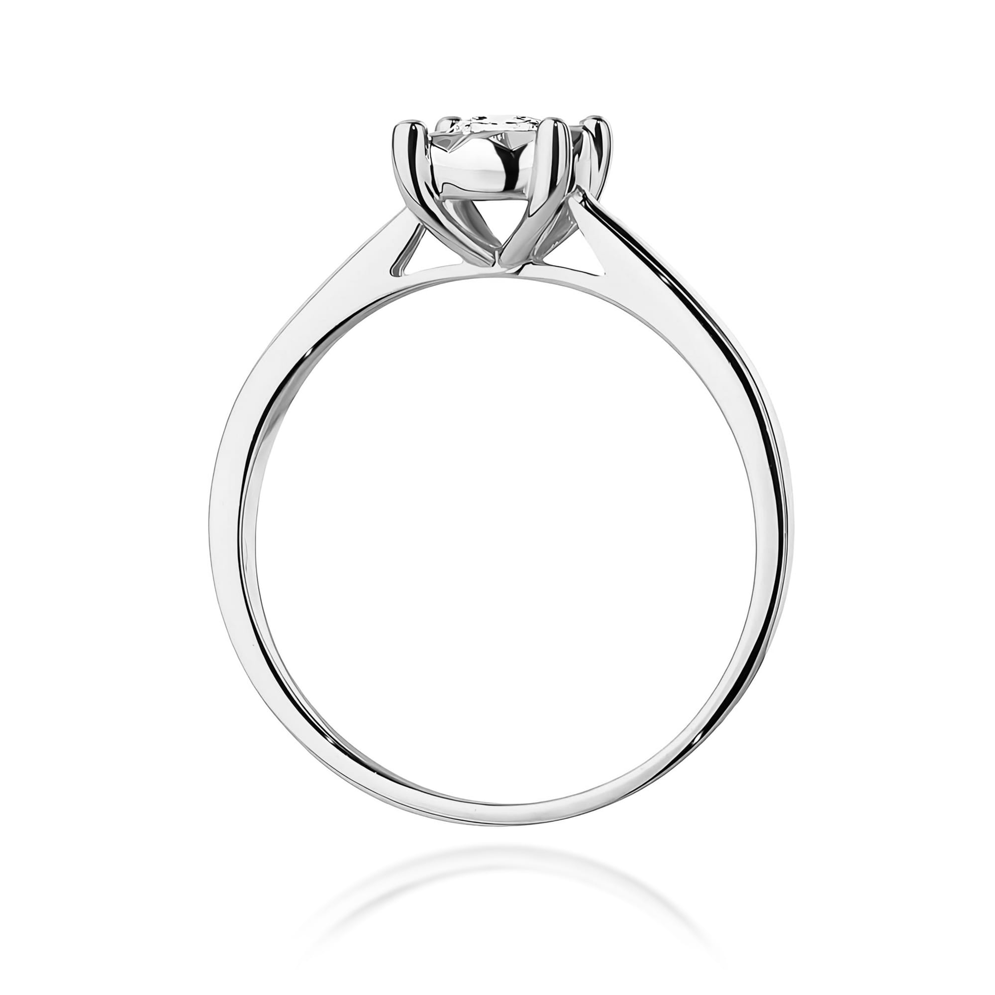 Inel Aur 9K cu Diamant Natural 0.20 ct