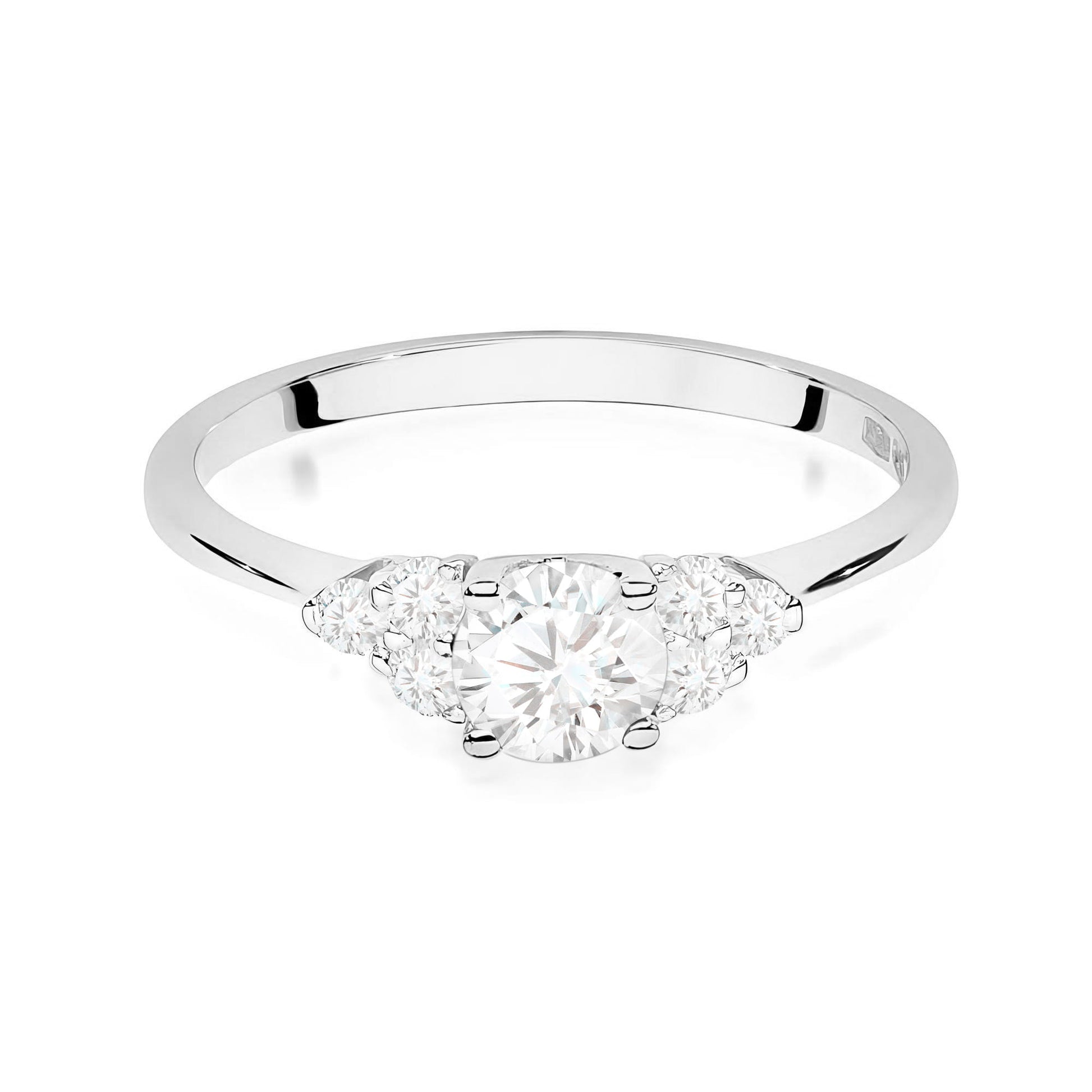 Inel Aur 9K cu Diamante de Laborator 0.68 ct