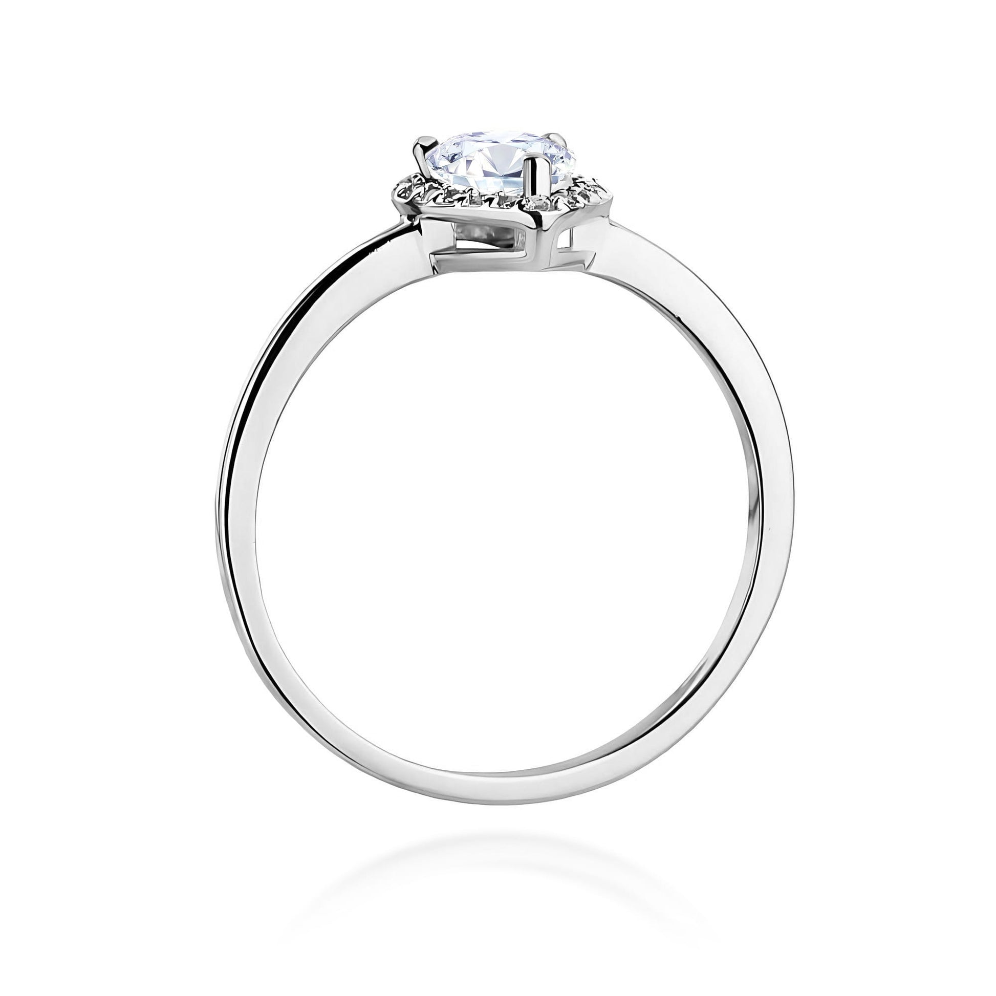 Inel Aur 14K Diamant Cultivat în Laborator 0.65ct