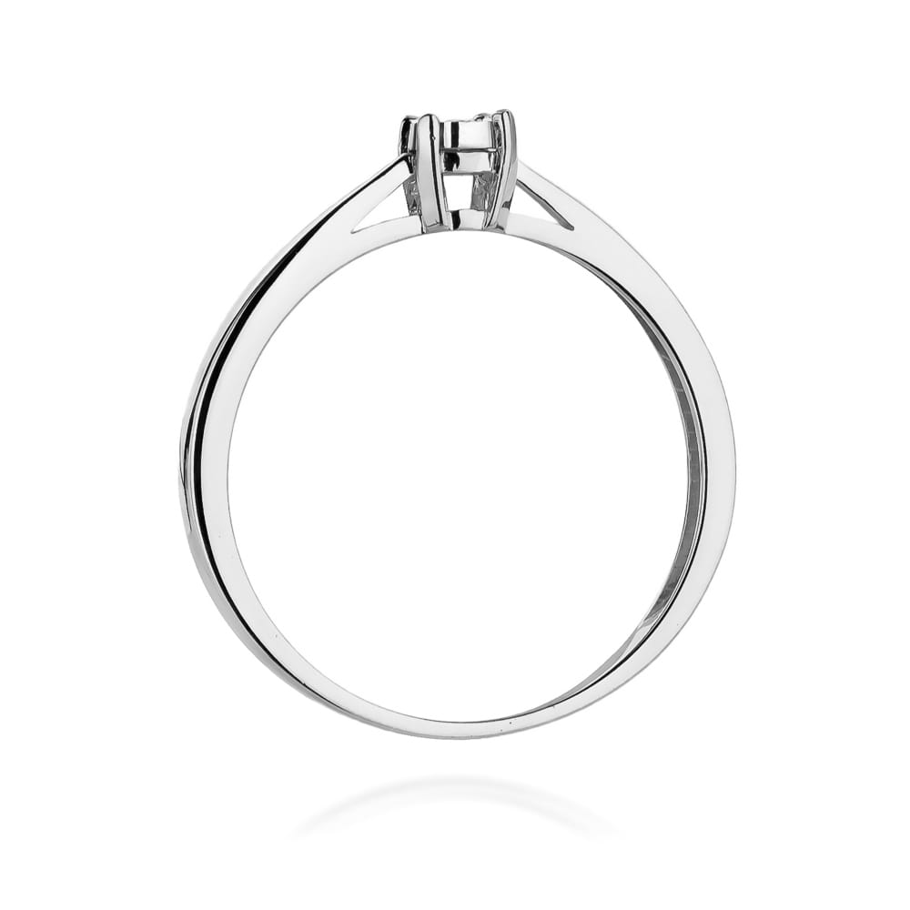 Inel Aur 9K cu Diamant Natural 0.02 ct