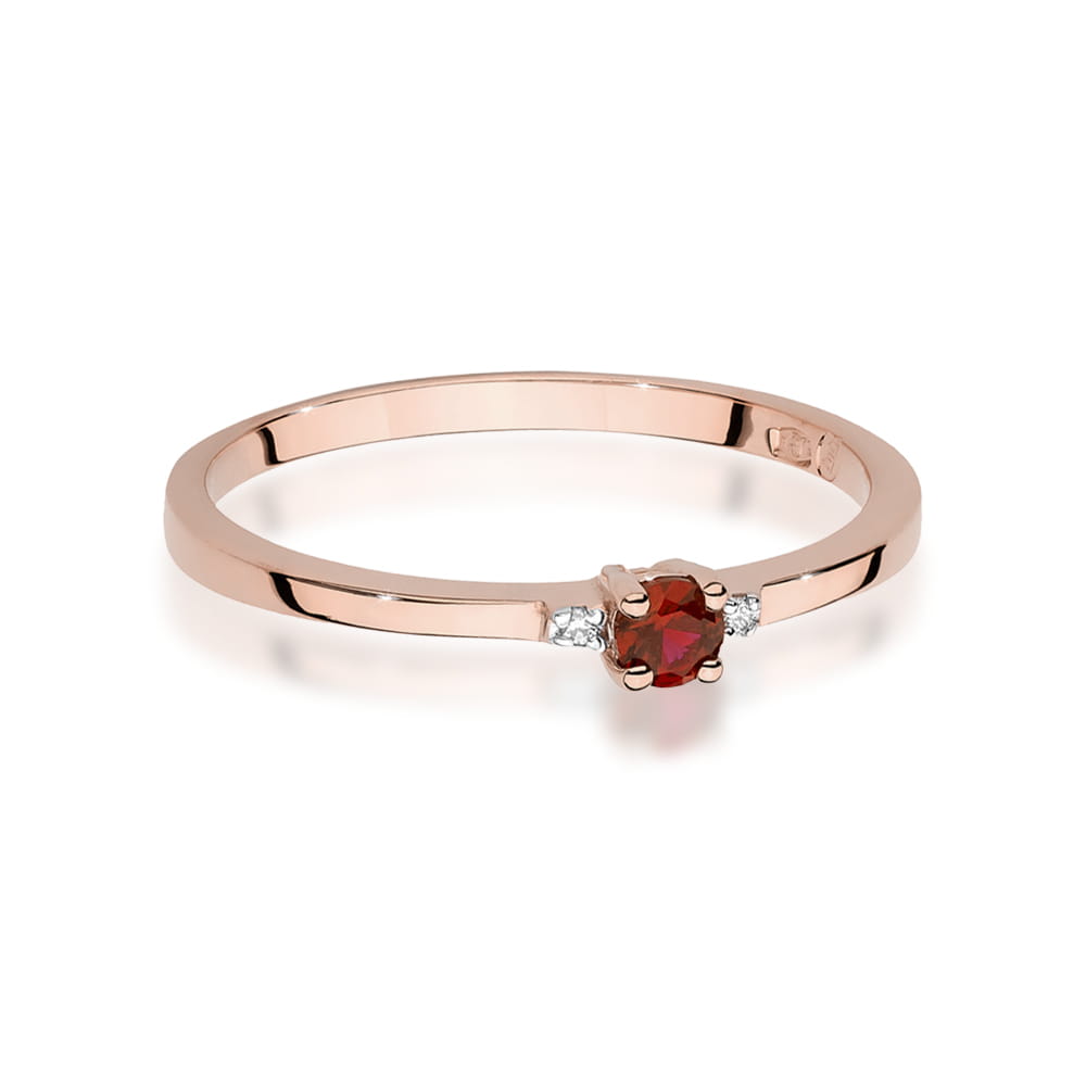 Inel Aur 14K W0464 Rubin 0.15ct