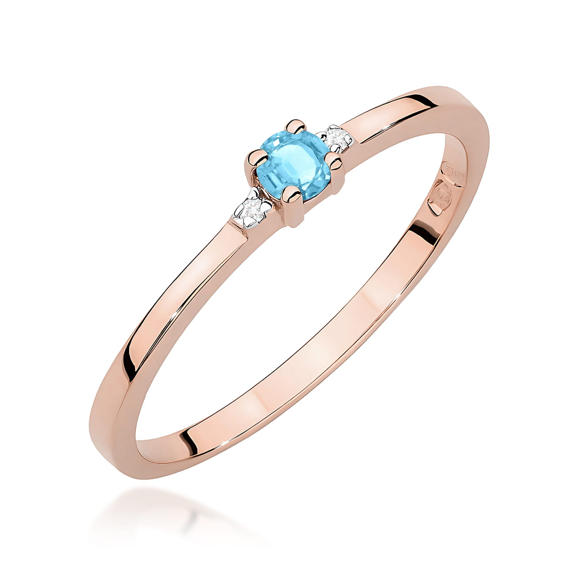 Inel Aur 14K W0464 Rubin 0.15ct