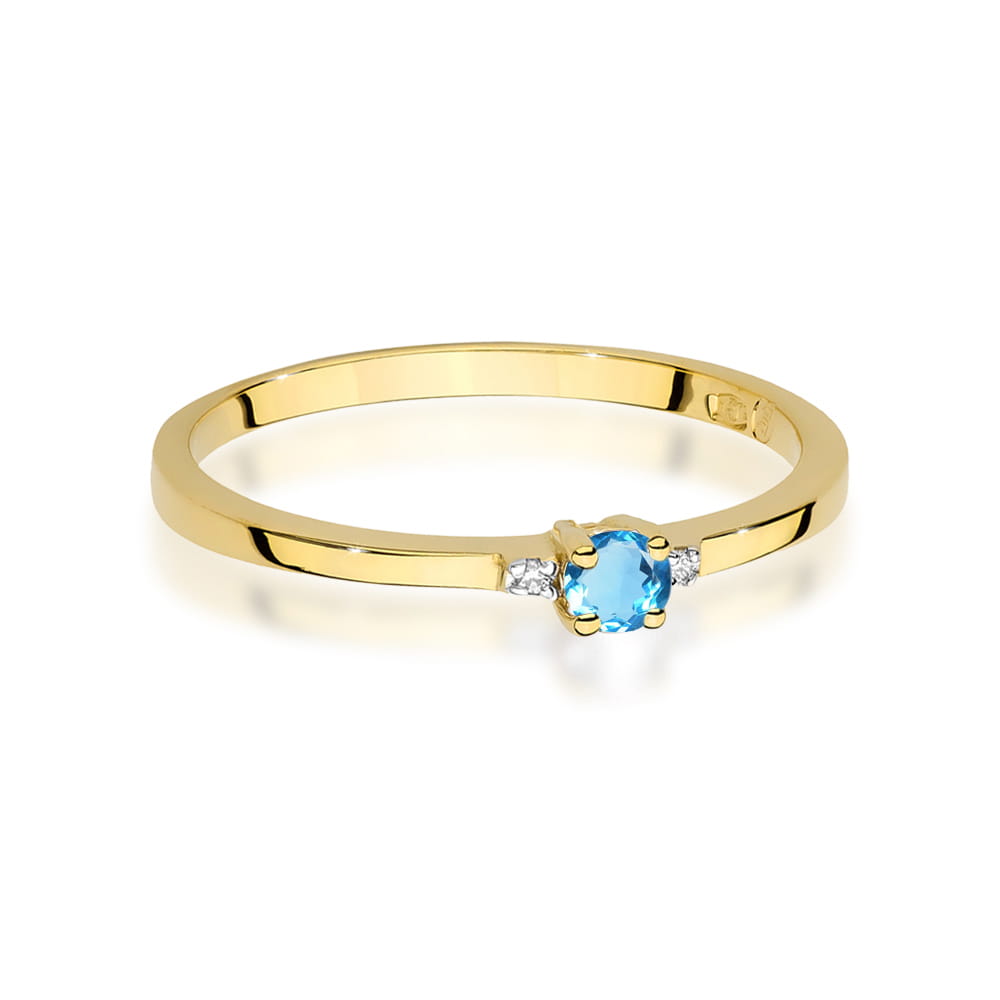 Inel Aur 14K W0464 Rubin 0.15ct