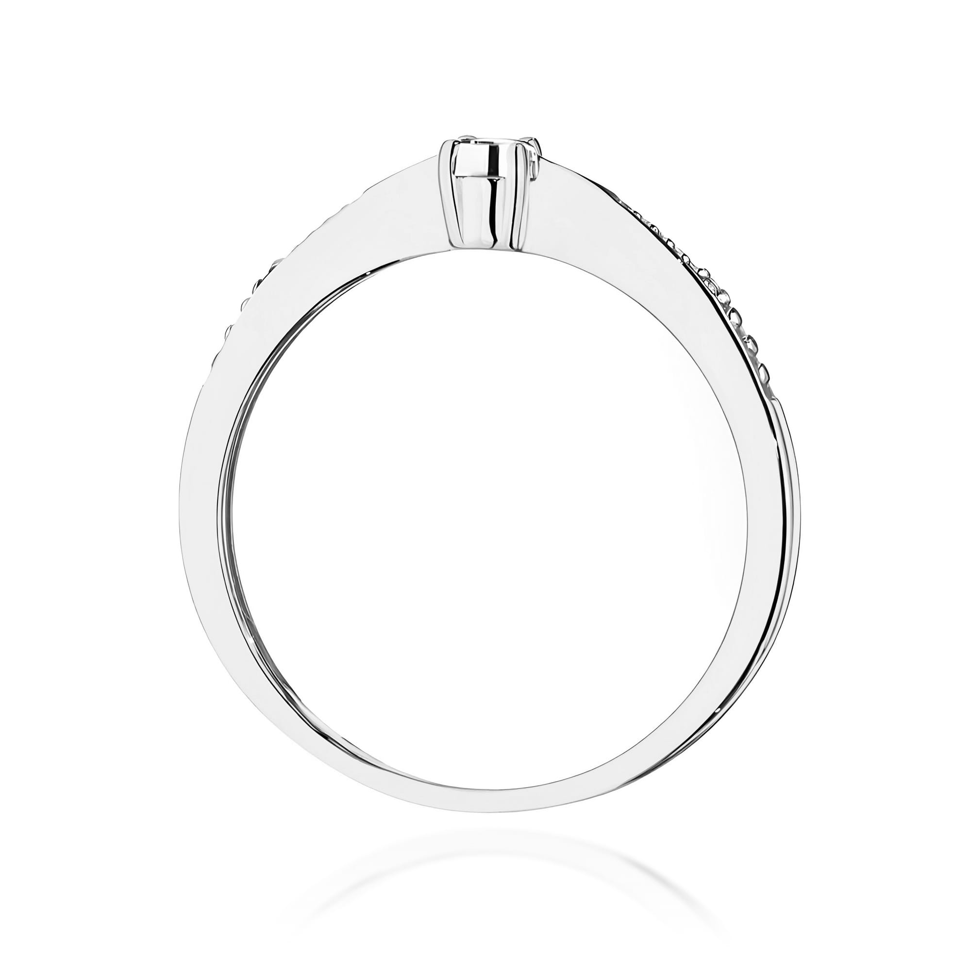 Inel Aur 9K cu Diamante Naturale 0.02 ct
