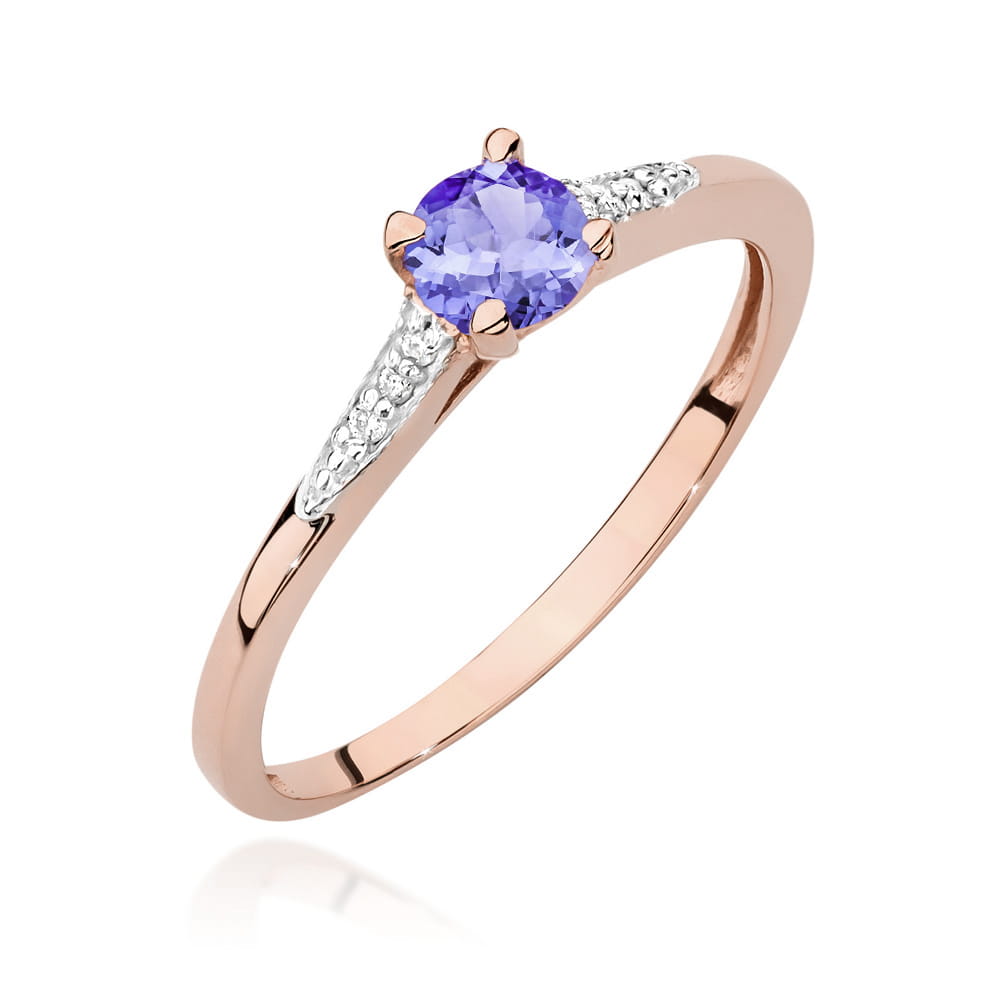 Inel Aur 14K W0466 Tanzanit 0.35ct