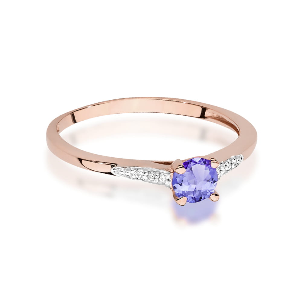 Inel Aur 14K W0466 Tanzanit 0.35ct