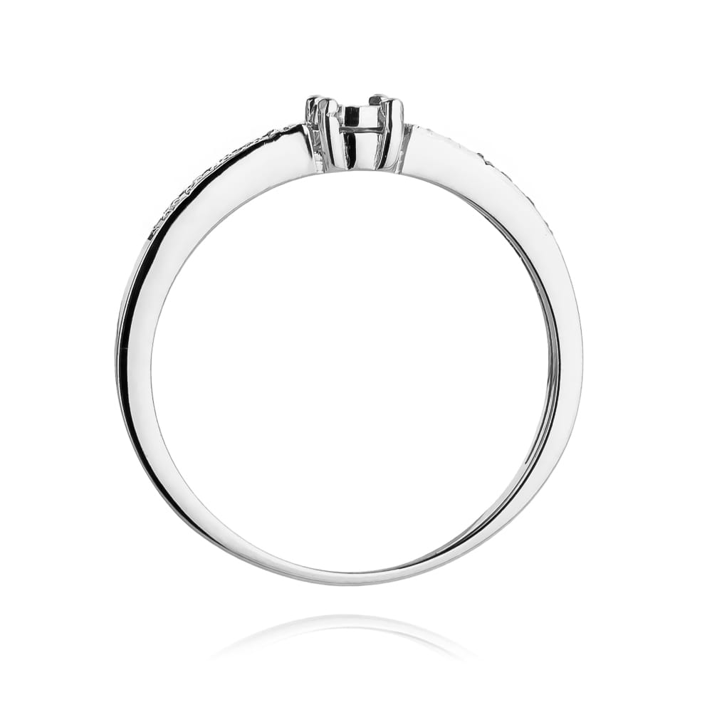 Inel Aur 9K cu Diamante Naturale 0.07 ct