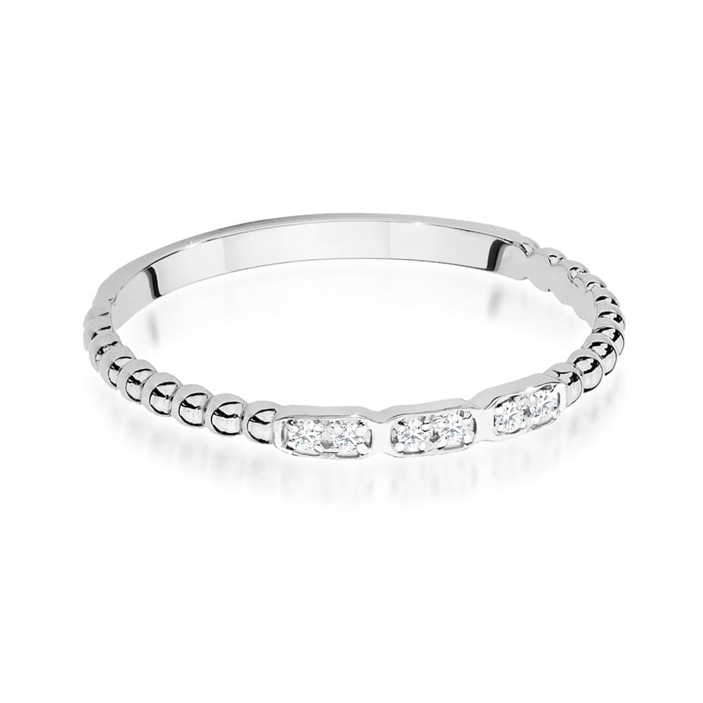 Inel Aur 9K cu Diamante Naturale 0.03 ct