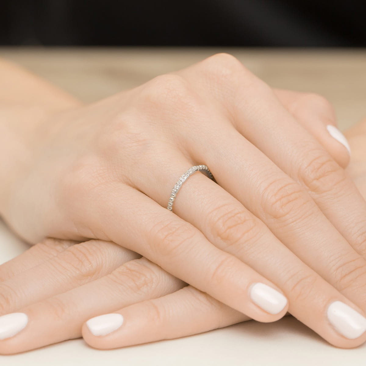 Inel Aur 9K cu Diamante Naturale 0.03 ct