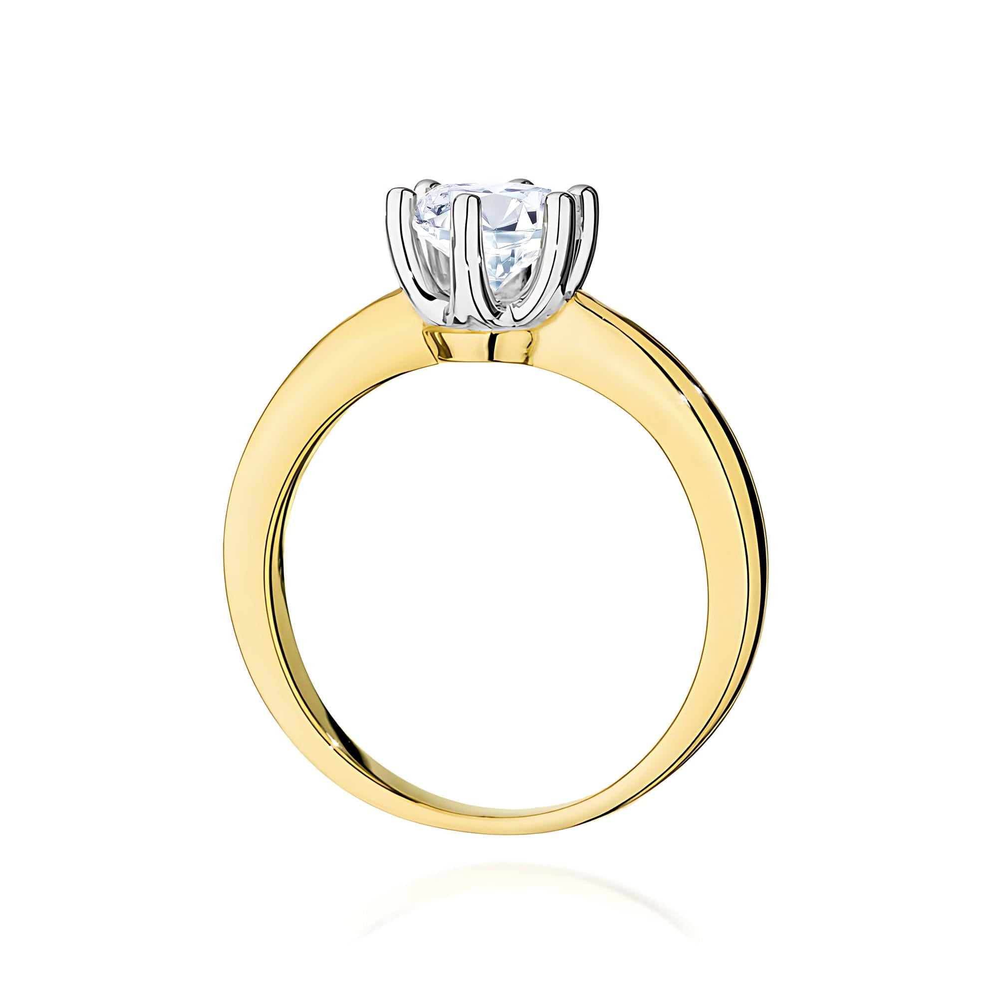 Inel Aur 9K cu Diamant de Laborator 0.70 ct