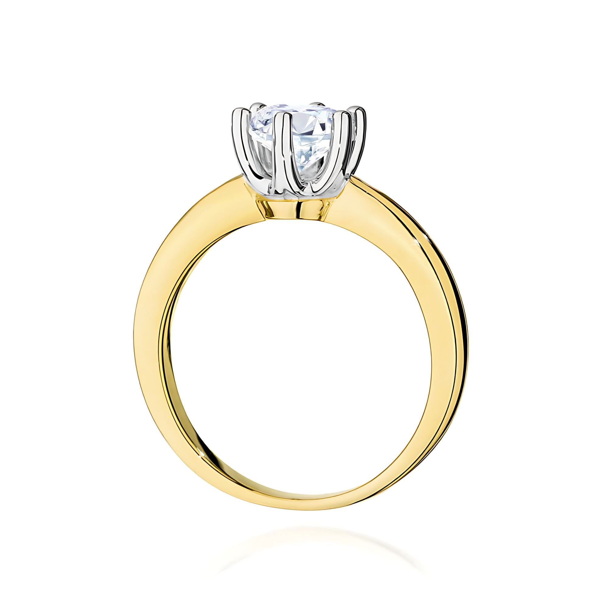 Inel Aur 9K cu Diamant de Laborator 0.70 ct