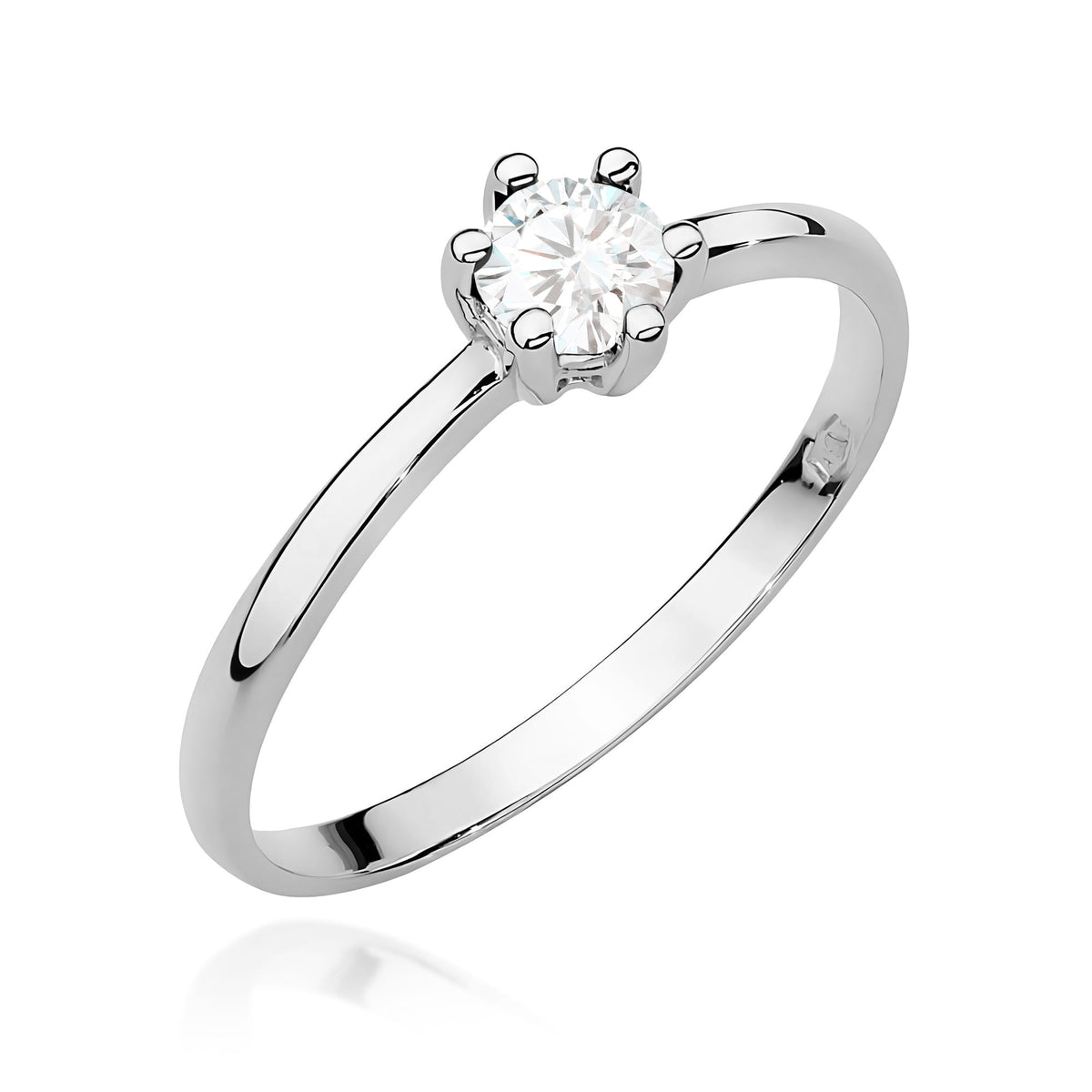 Inel Aur 14K cu Diamant de Laborator 0.30 ct