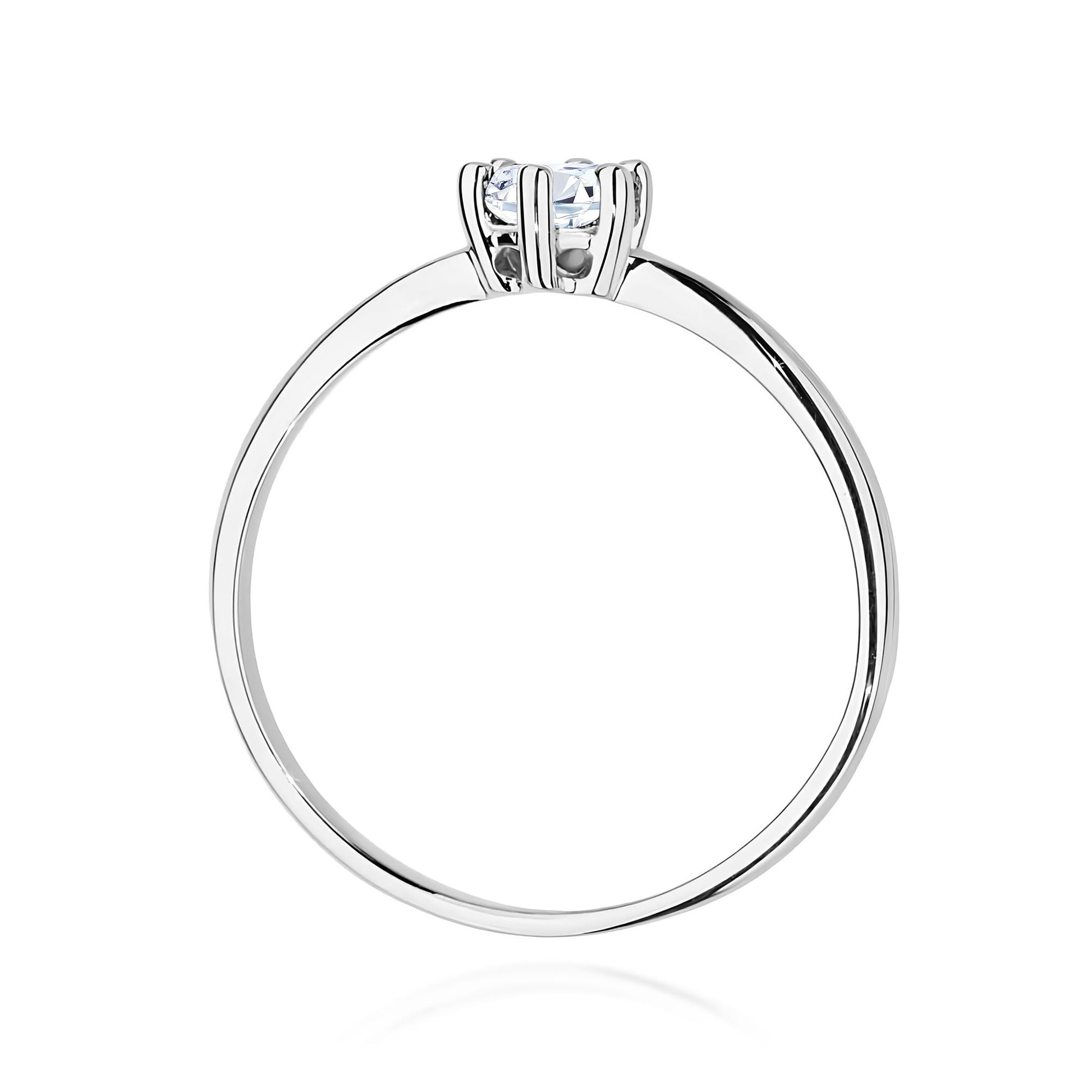 Inel Aur 9K cu Diamant Natural 0.30 ct