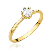 Inel Aur 9K cu Diamant de Laborator 0.30 ct