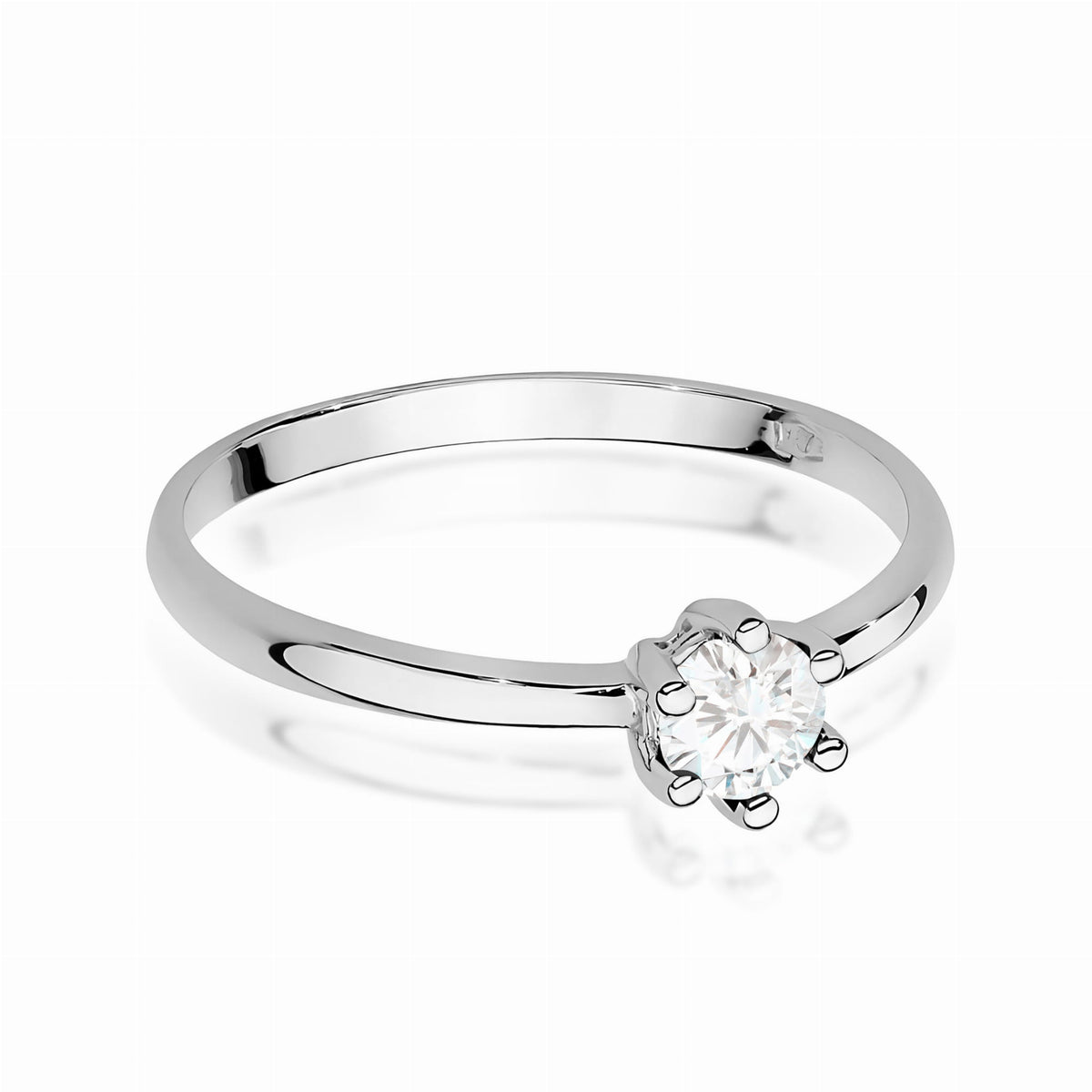 Inel Aur 9K cu Diamant de Laborator 0.30 ct