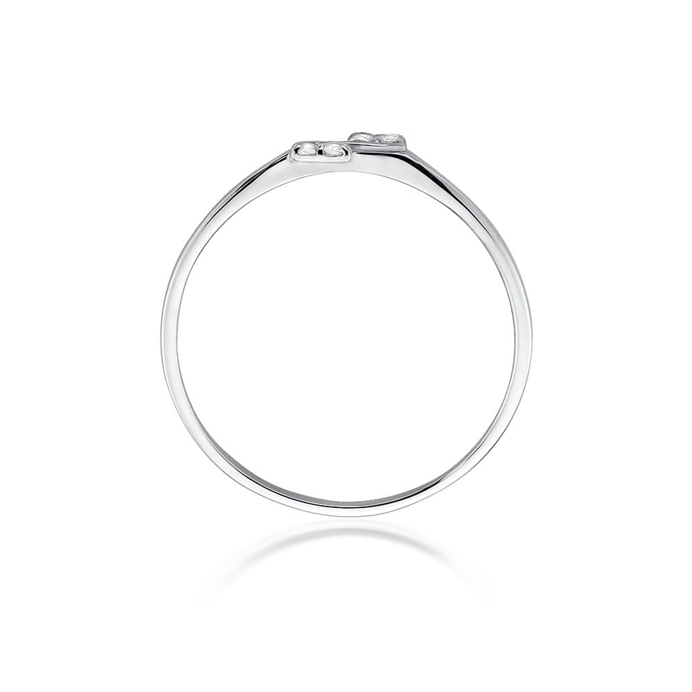 Inel Aur 9K cu Diamante Naturale 0.03 ct