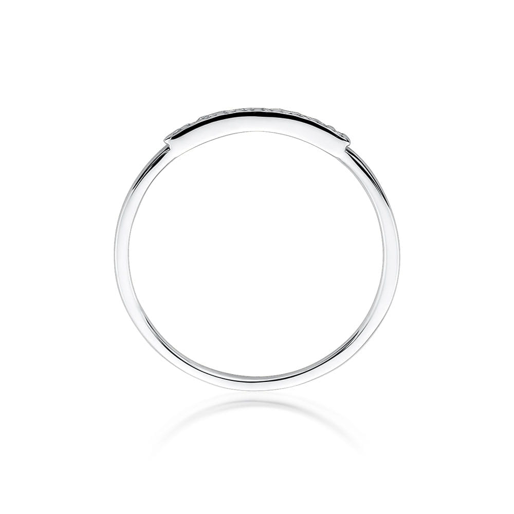 Inel Aur 9K cu Diamante Naturale 0.05 ct