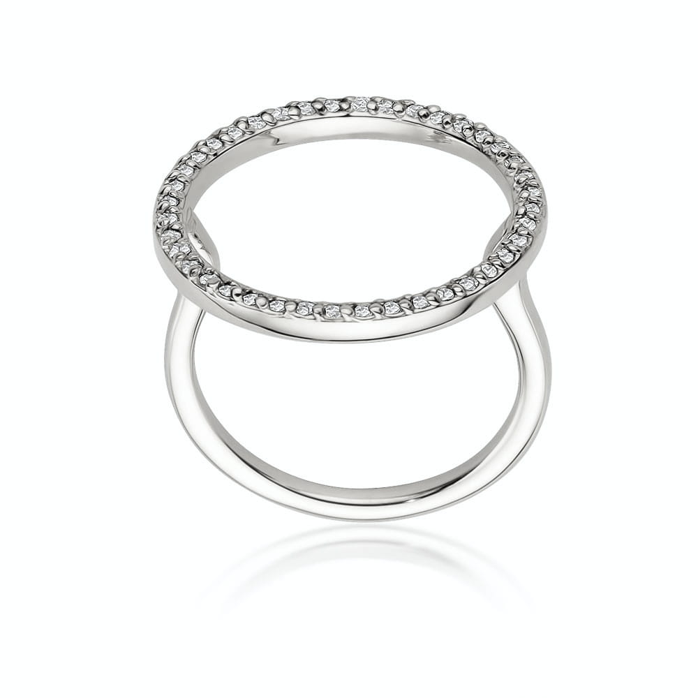 Inel Aur 9K cu Diamante Naturale 0.20 ct