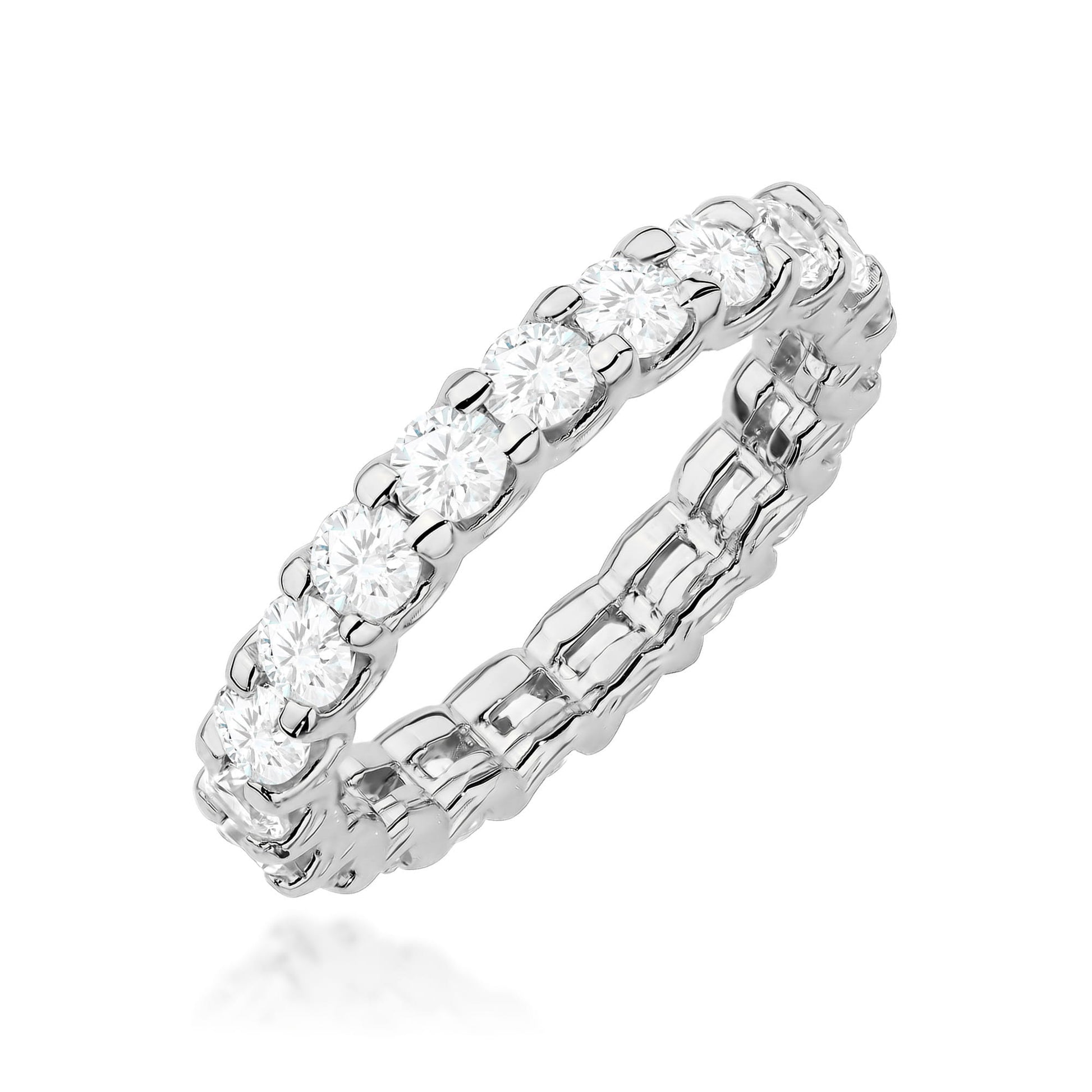 Inel Aur 9K cu Diamante de Laborator 1.52 ct