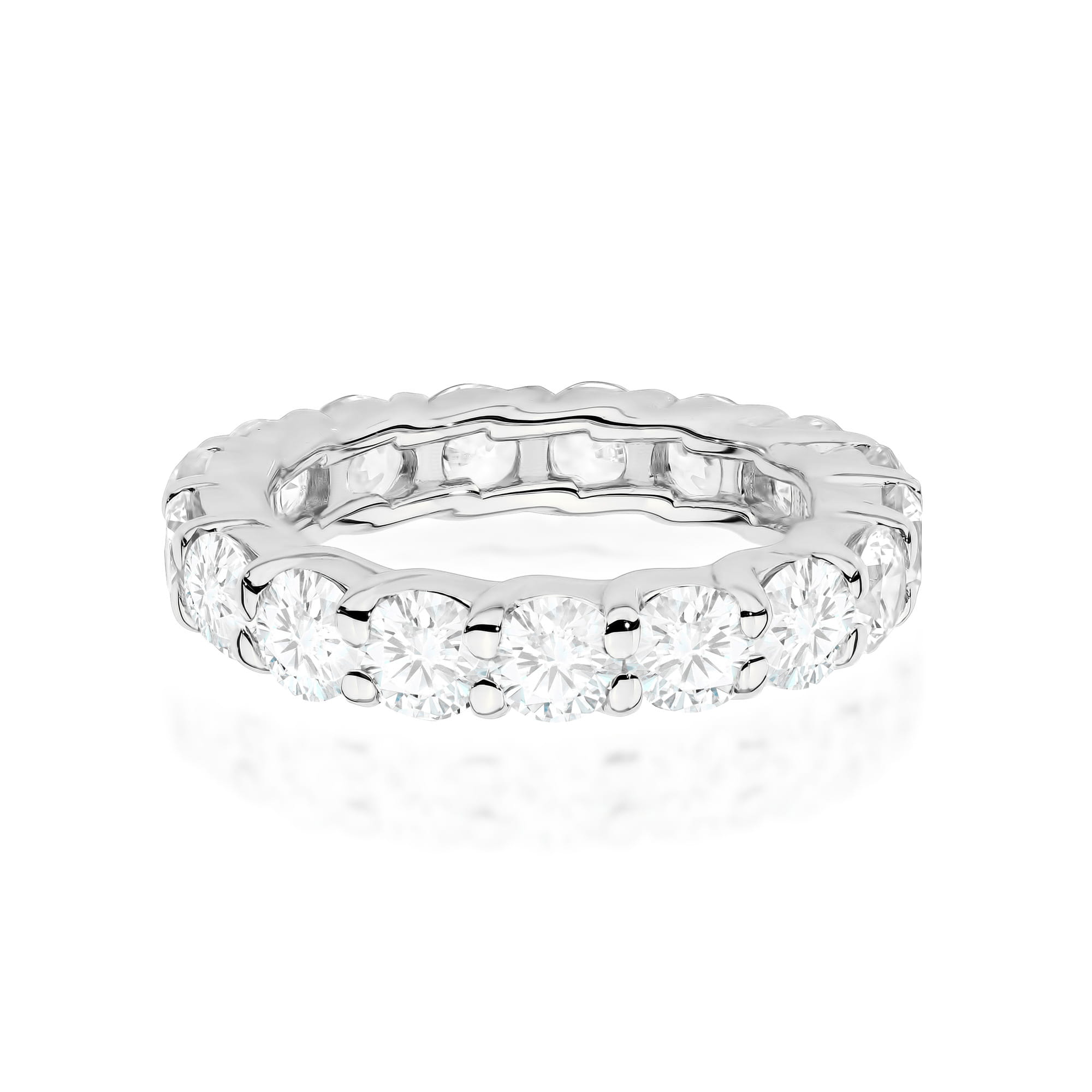 Inel Aur 14K cu Diamante de Laborator 3.20 ct