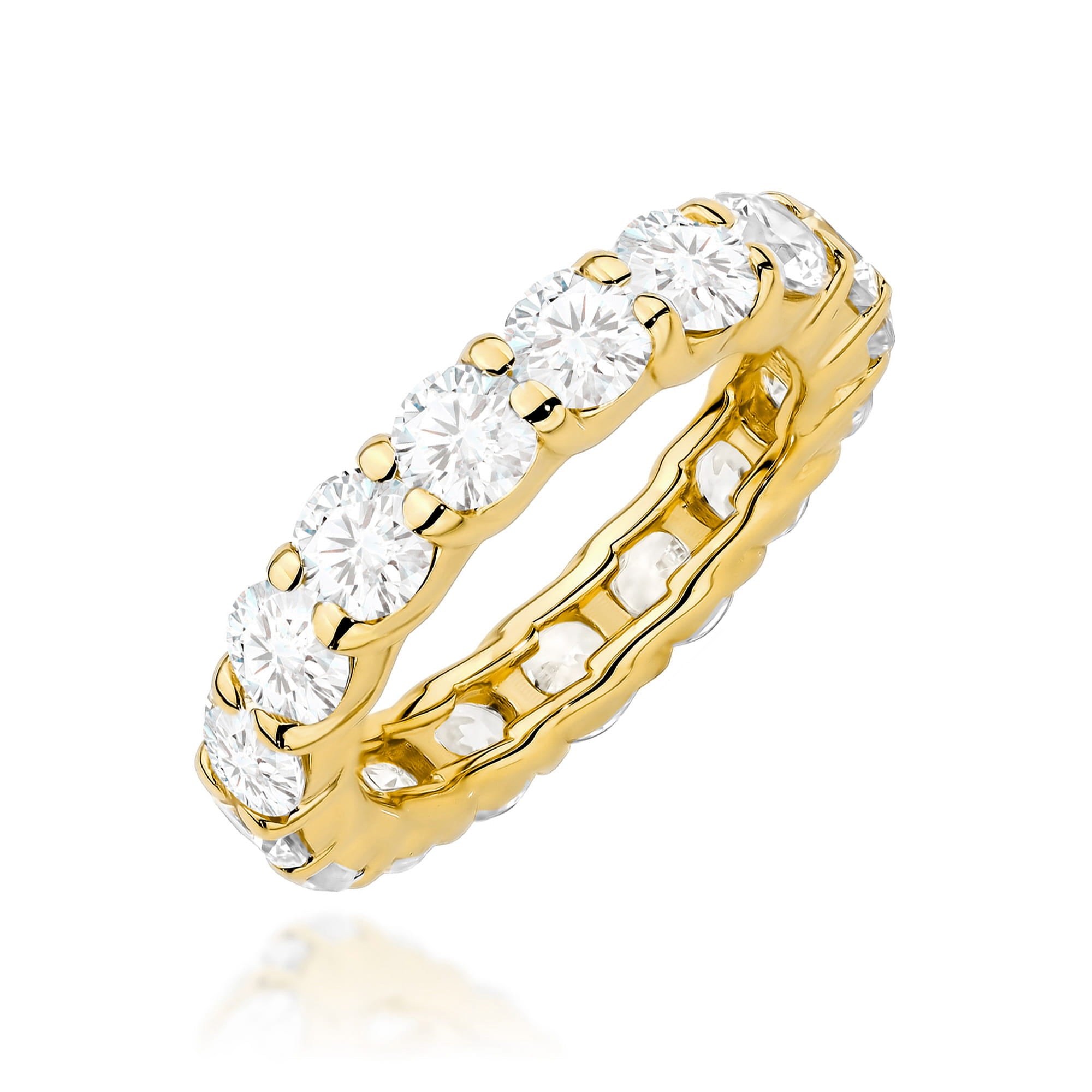 Inel Aur 9K cu Diamant Natural 0.20 ct