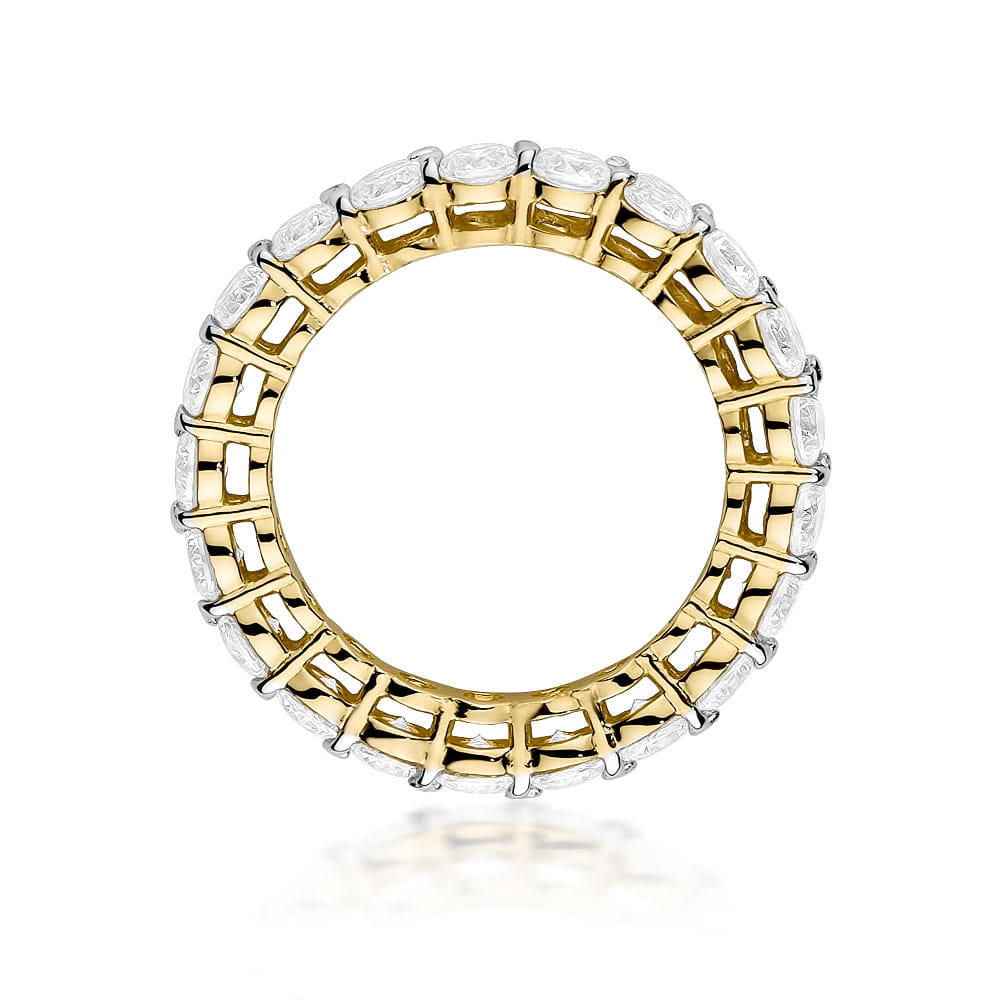Inel Aur 14K cu Diamant de Laborator 0.12 ct