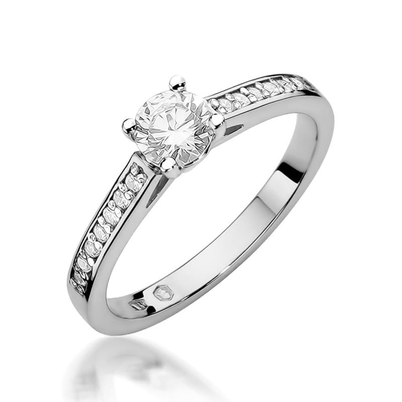 Inel Aur 14K cu Diamante 0.62 ct