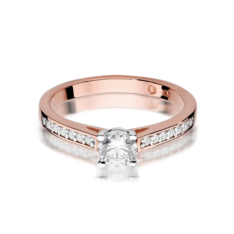 Inel Aur 14K cu Diamante 0.62 ct