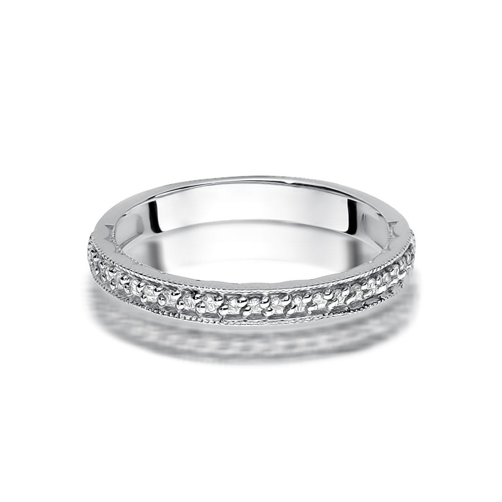 Inel Aur 9K cu Diamante Naturale 0.11 ct