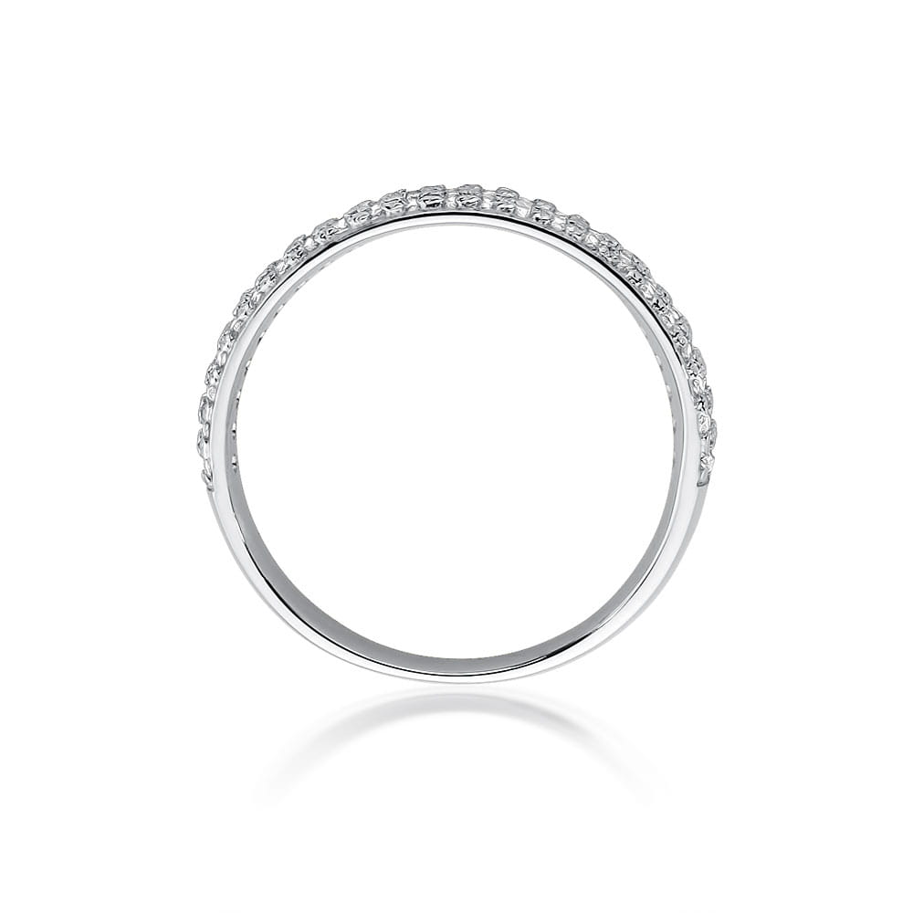 Inel Aur 9K cu Diamante Naturale 0.23 ct