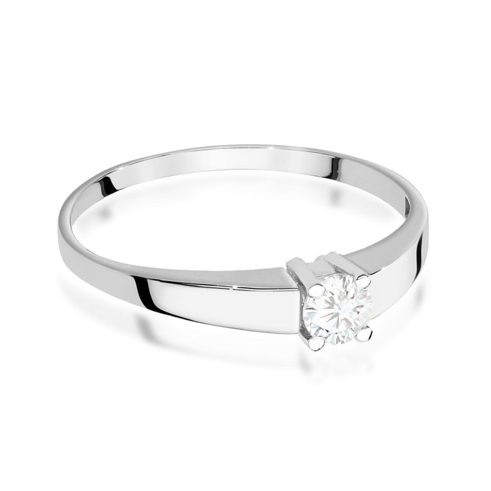 Inel Aur 9K cu Diamant Natural 0.25 ct