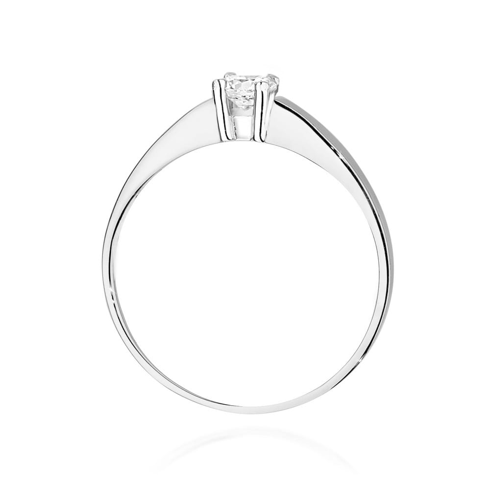 Inel Aur 9K cu Diamant Natural 0.25 ct