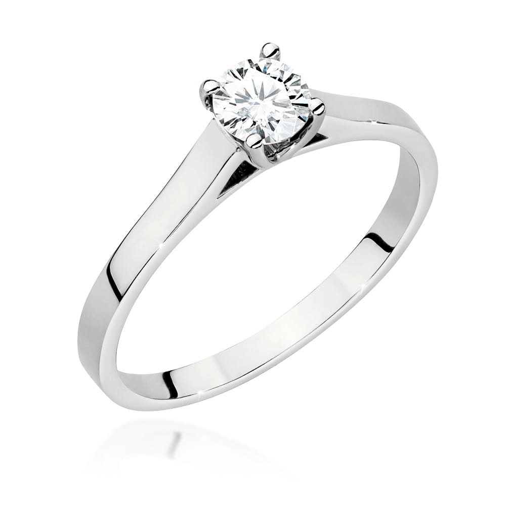 Inel Aur 14K cu Diamant de Laborator 0.50 ct