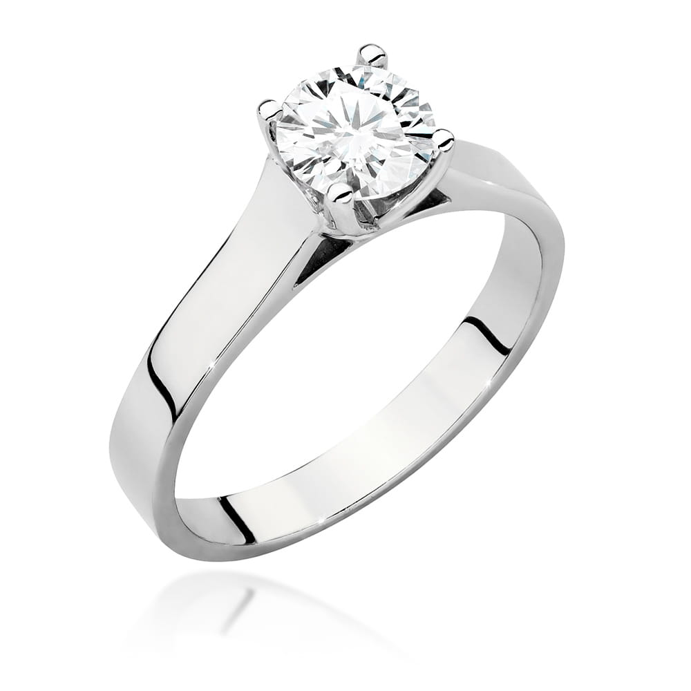 Inel Aur 9K cu Diamant Natural 0.70 ct