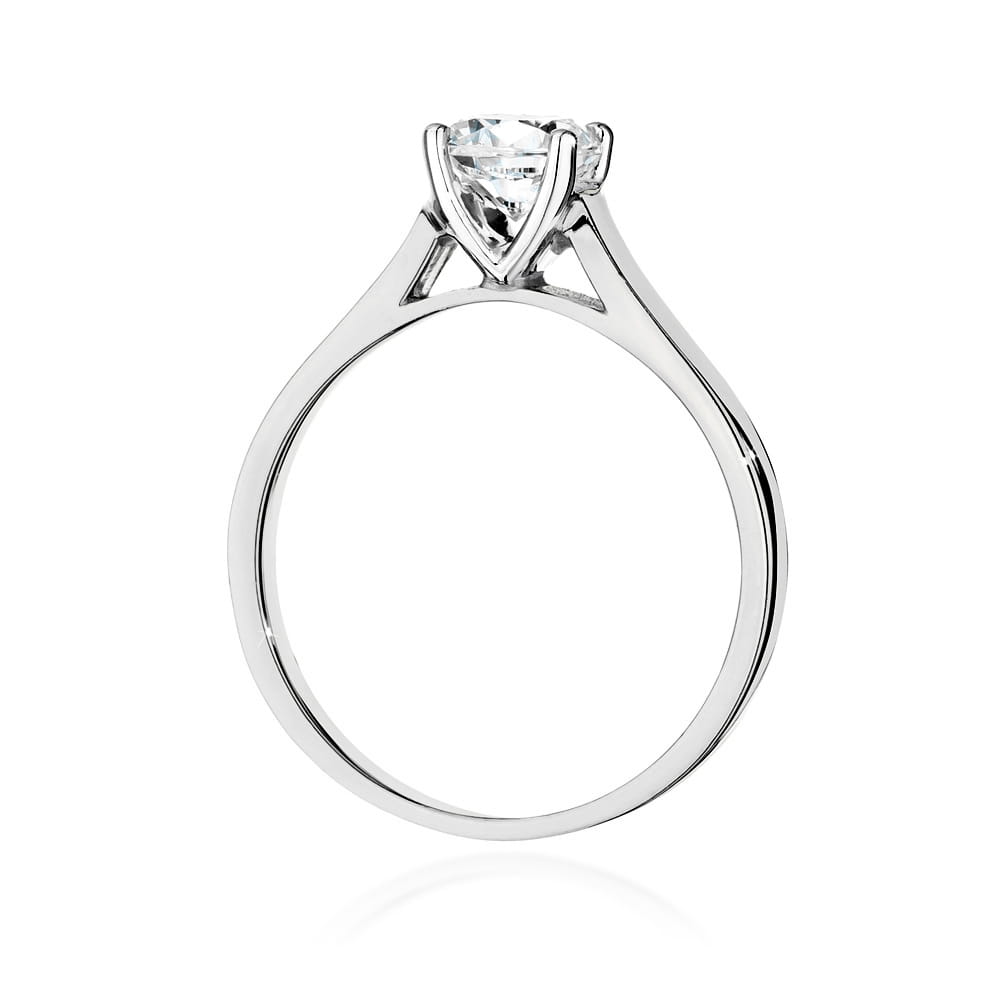 Inel Aur 9K cu Diamant Natural 0.70 ct