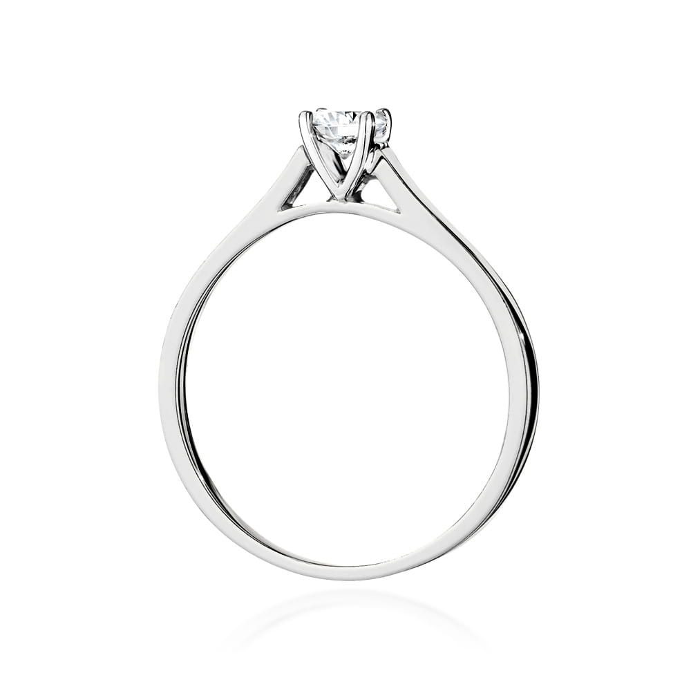 Inel Aur 9K cu Diamant de Laborator 0.40 ct