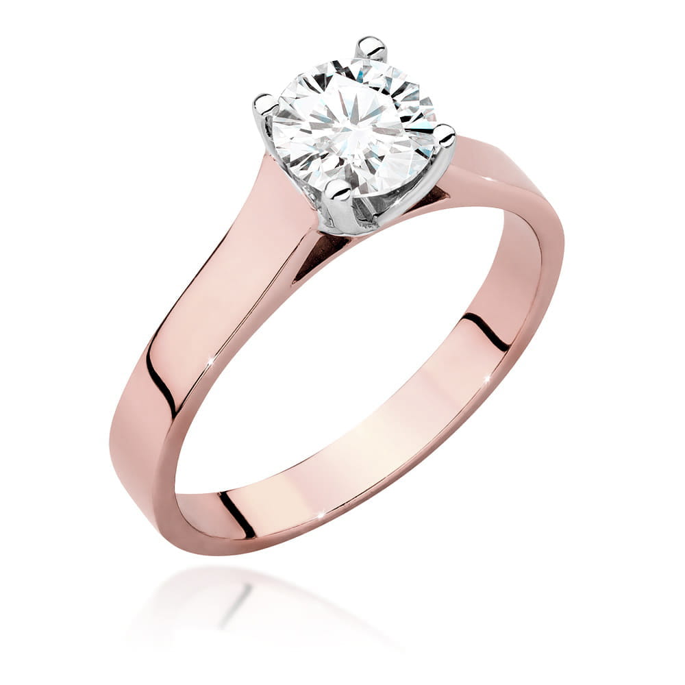 Inel Aur 14K cu Diamant de Laborator 0.70 ct