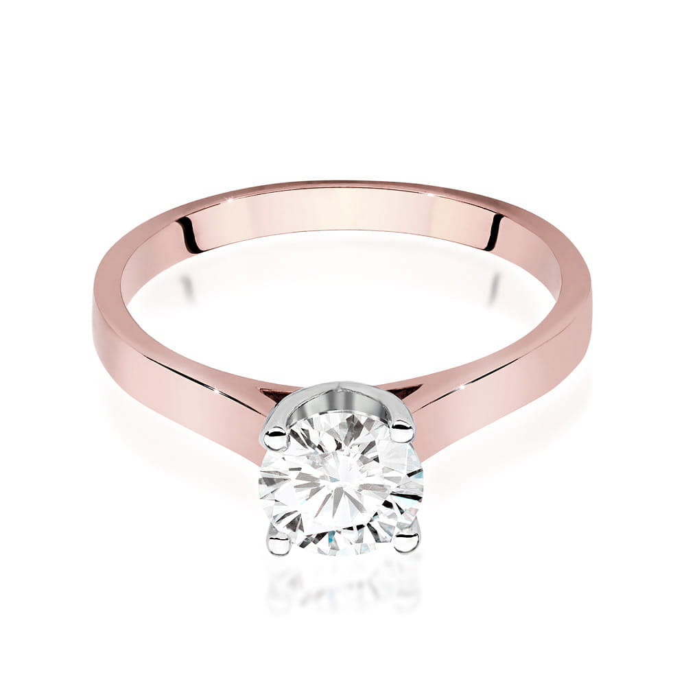 Inel Aur 14K cu Diamant de Laborator 0.70 ct