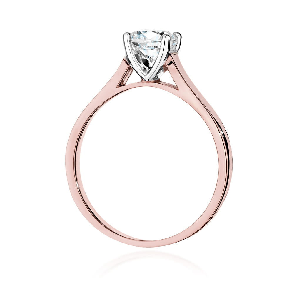 Inel Aur 14K cu Diamant de Laborator 0.70 ct