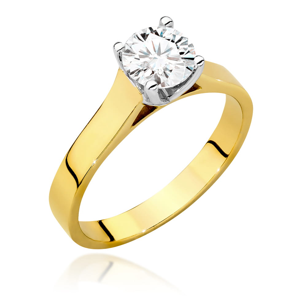 Inel Aur 14K cu Diamant de Laborator 1.00 ct