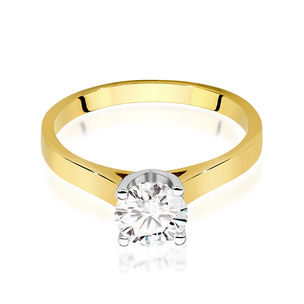 Inel Aur 14K cu Diamant de Laborator 0.70 ct