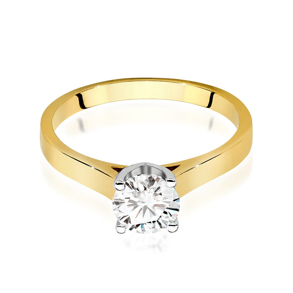 Inel Aur 9K cu Diamant de Laborator 0.70 ct