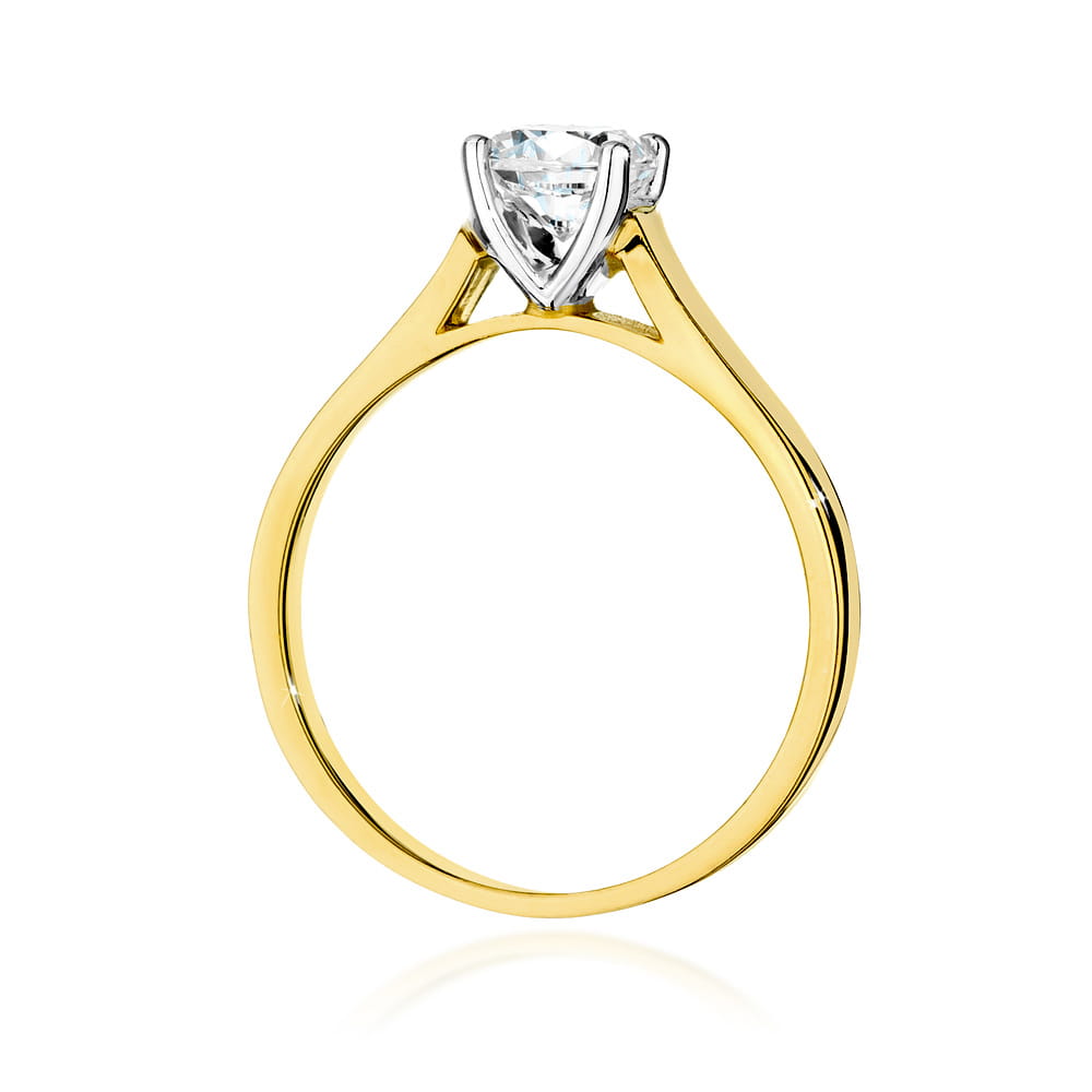 Inel Aur 9K cu Diamant de Laborator 0.70 ct
