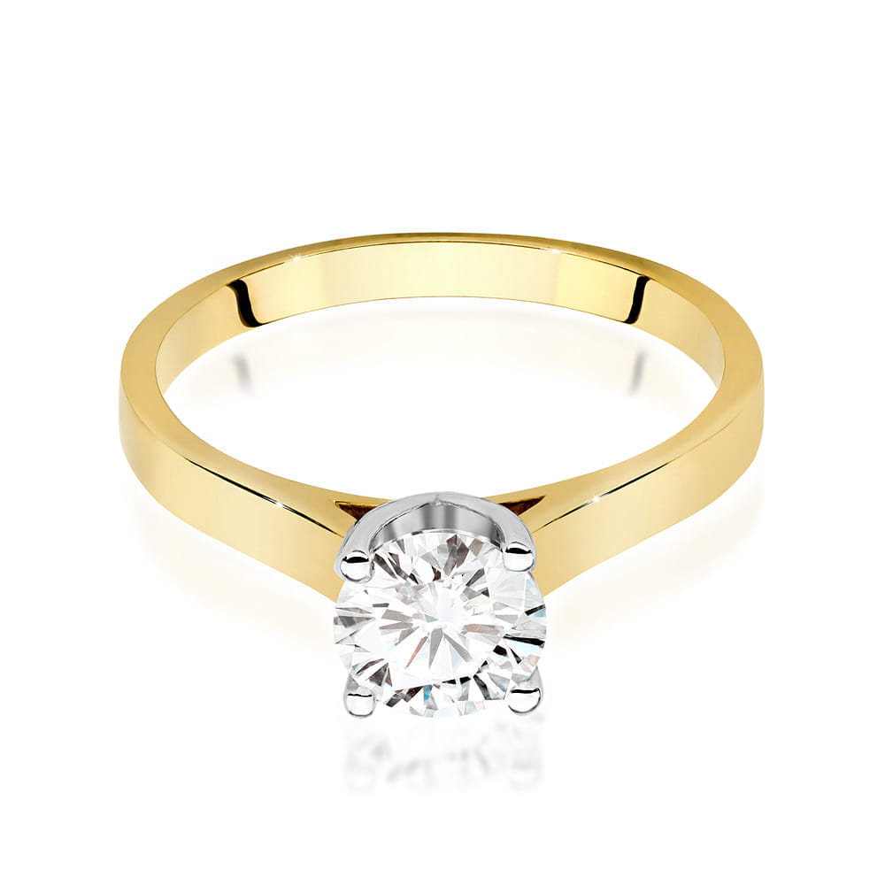 Inel Aur 9K cu Diamant de Laborator 1.00 ct