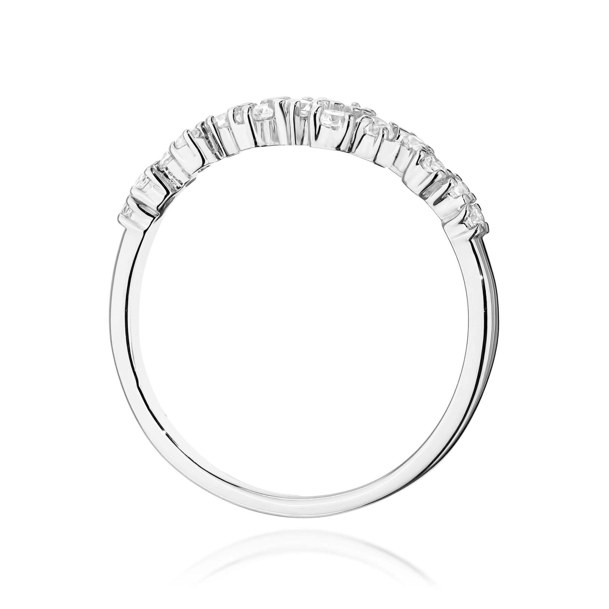 Inel Aur 9K cu Diamante Naturale 0.33 ct