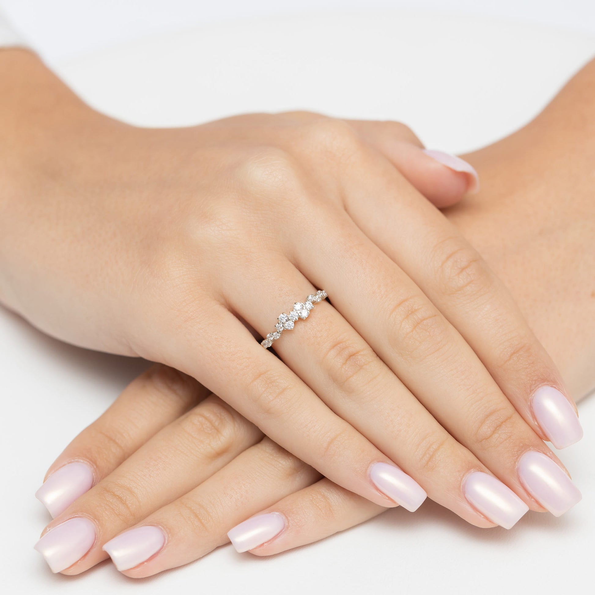 Inel Aur 9K cu Diamante Naturale 0.33 ct