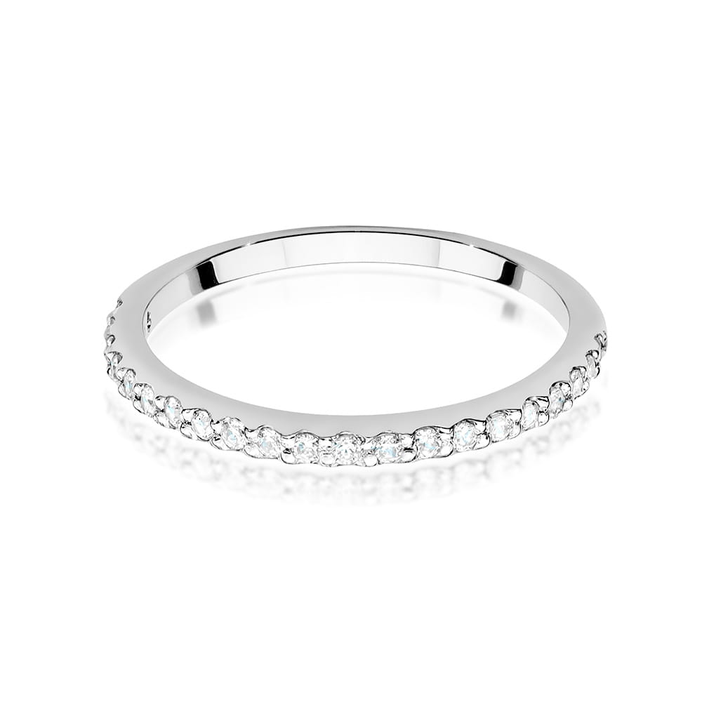 Inel Aur 14K W0531 Diamante Cultivate 0.18ct