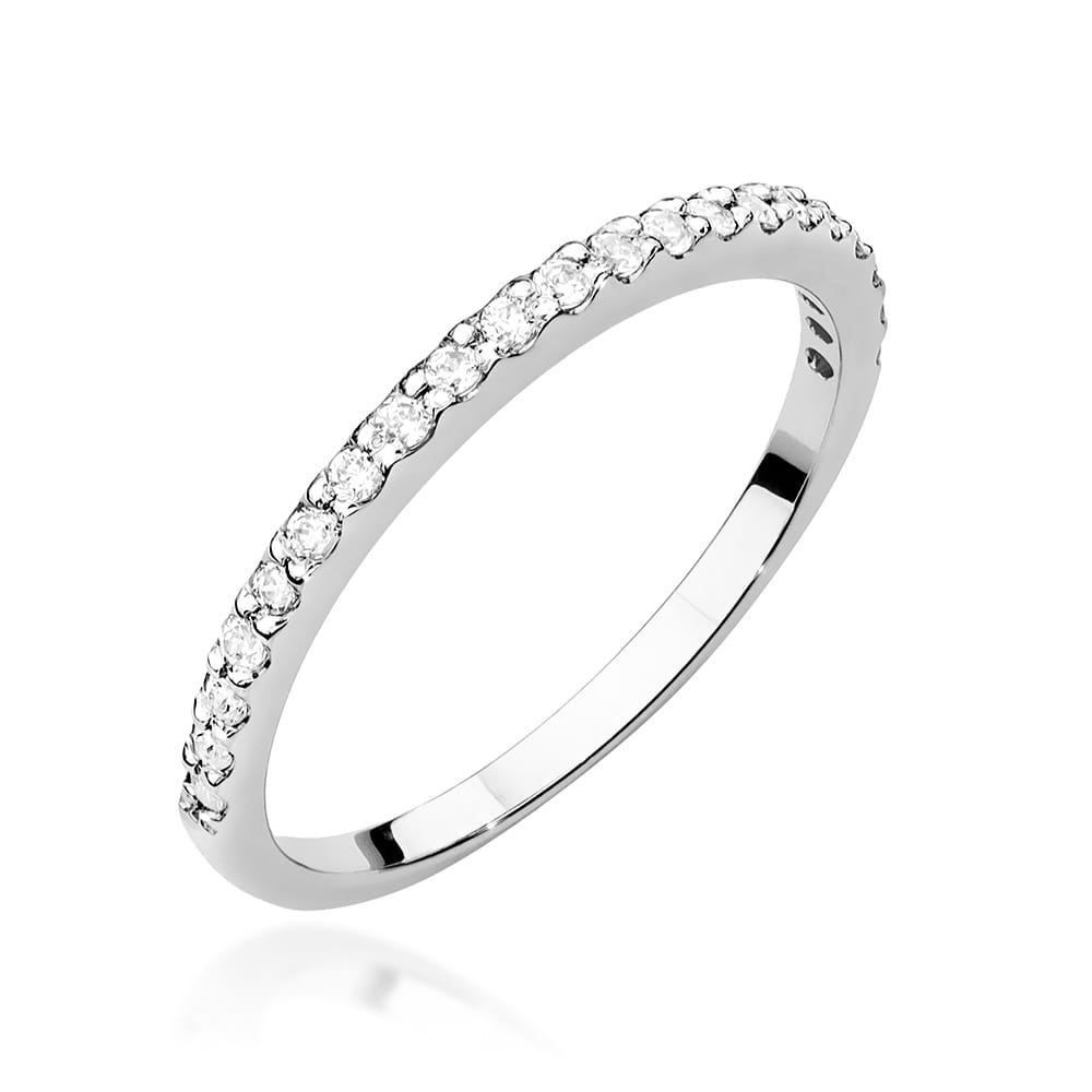 Inel Aur 9K cu Diamante de Laborator 0.18 ct